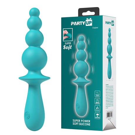 Party Up EVAJANE - Teal Beaded Vibrator