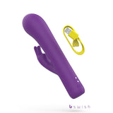 Bwild Bunny Infinite Deluxe - Purple - Purple 19.3 cm USB Rechargeable Rabbit Vibrator - Naughty by Nature Adult Store