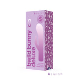 Bwild Bunny Infinite Deluxe - Purple - Purple 19.3 cm USB Rechargeable Rabbit Vibrator - Naughty by Nature Adult Store
