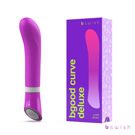 Bgood Curve Deluxe - Violet - Violet 19.3 cm Vibrator - Naughty by Nature Adult Store