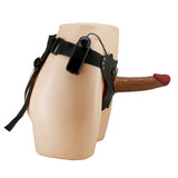 Party Up NELSON Vibrating Strap-On - Brown