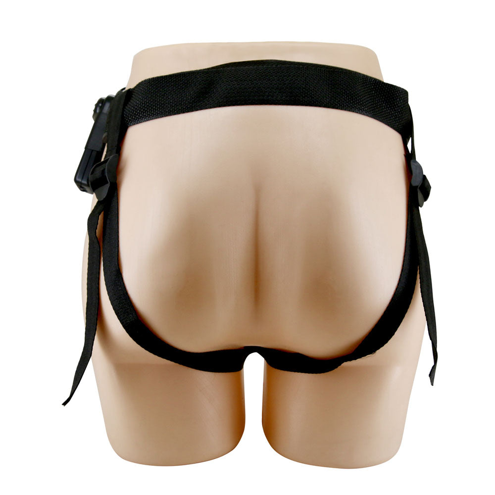 Party Up NELSON Vibrating Strap-On - Brown