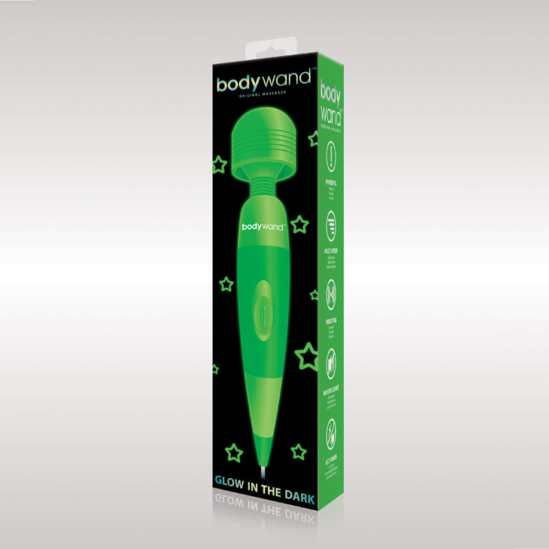 Bodywand Original - Glow In Dark Mains Powered Massage Wand - Naughty by Nature Adult Store