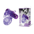 Bodywand Rechargeable Dolphin Ring with Clit Ticklers - Purple USB Rechargeable Vibrating Cock Ring - Naughty by Nature Adult Store