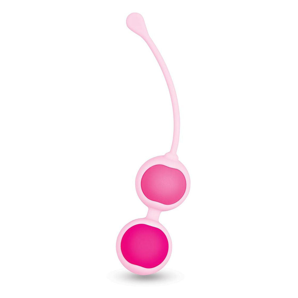 Bodywand Squeeze Kegel Ball Duo - Pink Weighted Kegel Balls - Naughty by Nature Adult Store