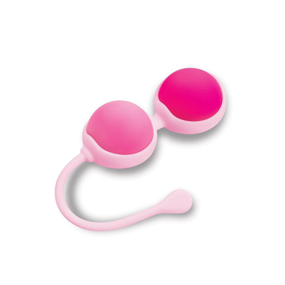Bodywand Squeeze Kegel Ball Duo - Pink Weighted Kegel Balls - Naughty by Nature Adult Store