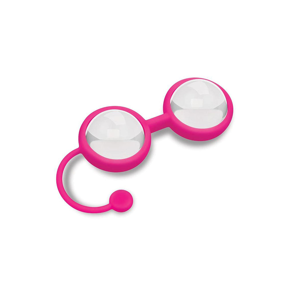 Bodywand Squeeze Crystal Kegel Toner - Glass Weighted Kegel Balls Set - Naughty by Nature Adult Store