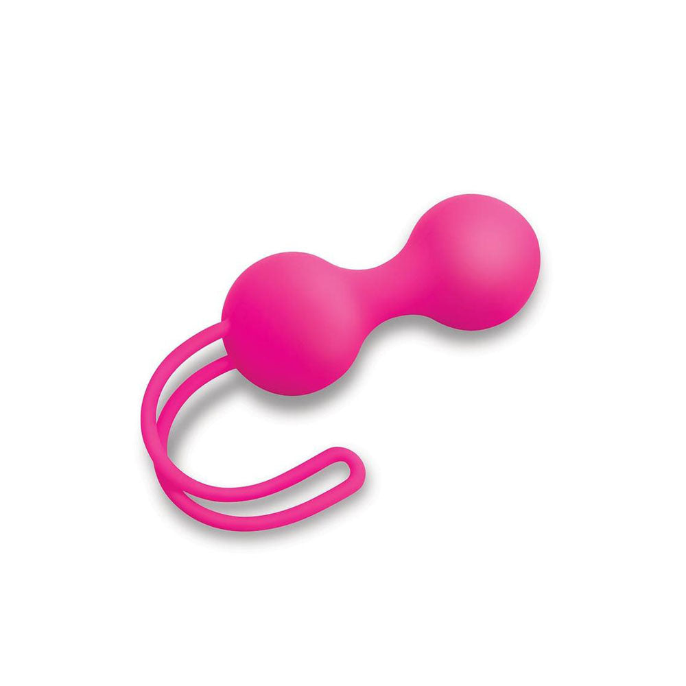 Bodywand Squeeze Medium Kegel Duo - Pink Kegel Balls - 50 grams - Naughty by Nature Adult Store