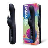 Bodywayd Digi Rabbit Black 23 Cm Silicone Dual Stimulation Rabbit Vibrator With LED Display