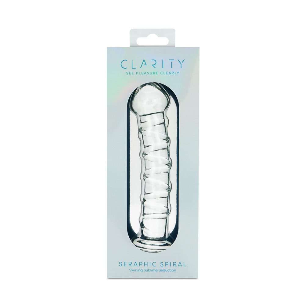 Clarity - Seraphic Spiral 16 cm Glass Dildo