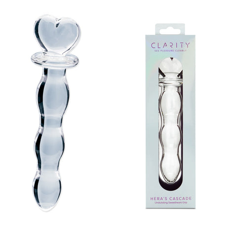 Clarity - Hera's Cascade 15 cm Glass Dildo