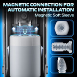 CyberSkin B-Titan - Thrusting & Vibrating Auto Masturbator with Heater - Naughty by Nature Adult Store