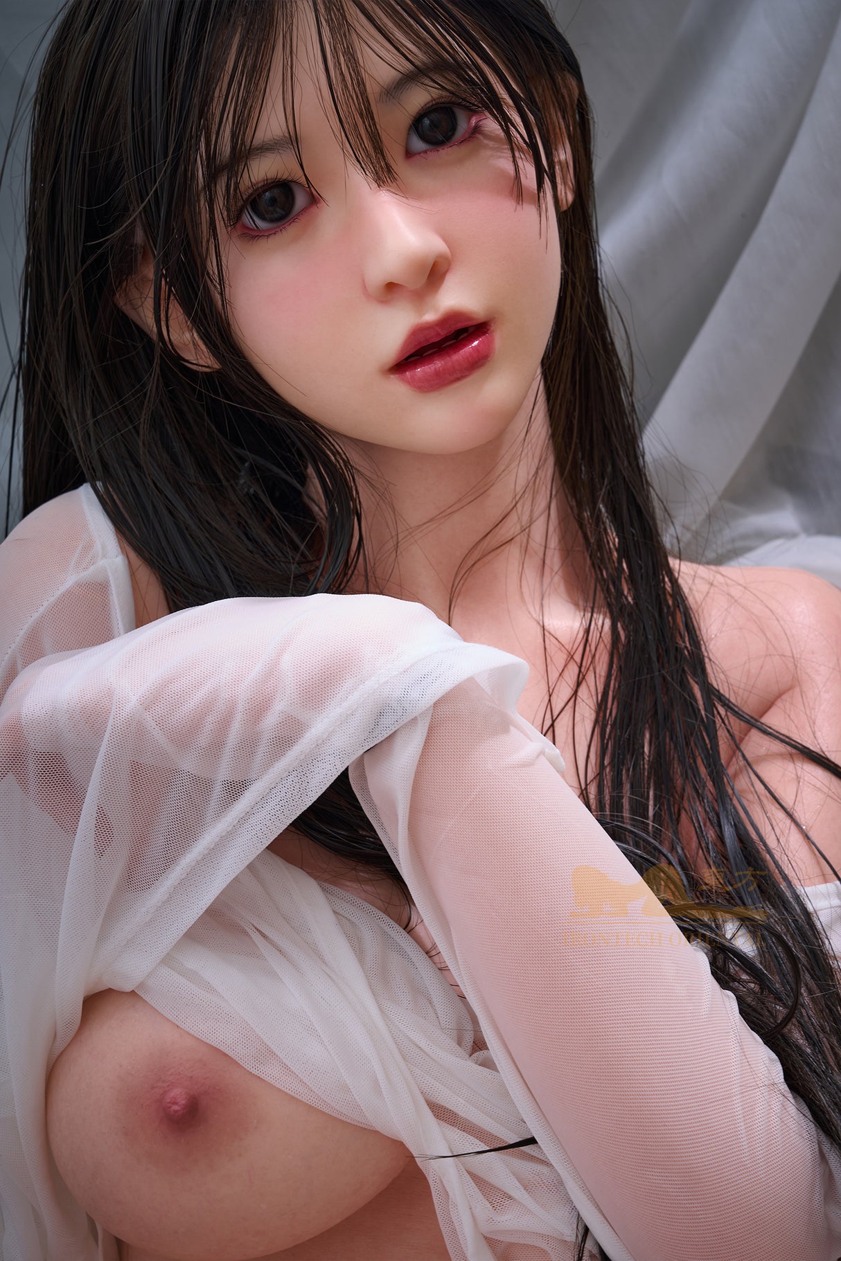 Irontech Japanese Sex Doll Lina 153cm A3 Silk Glow Realistic Body