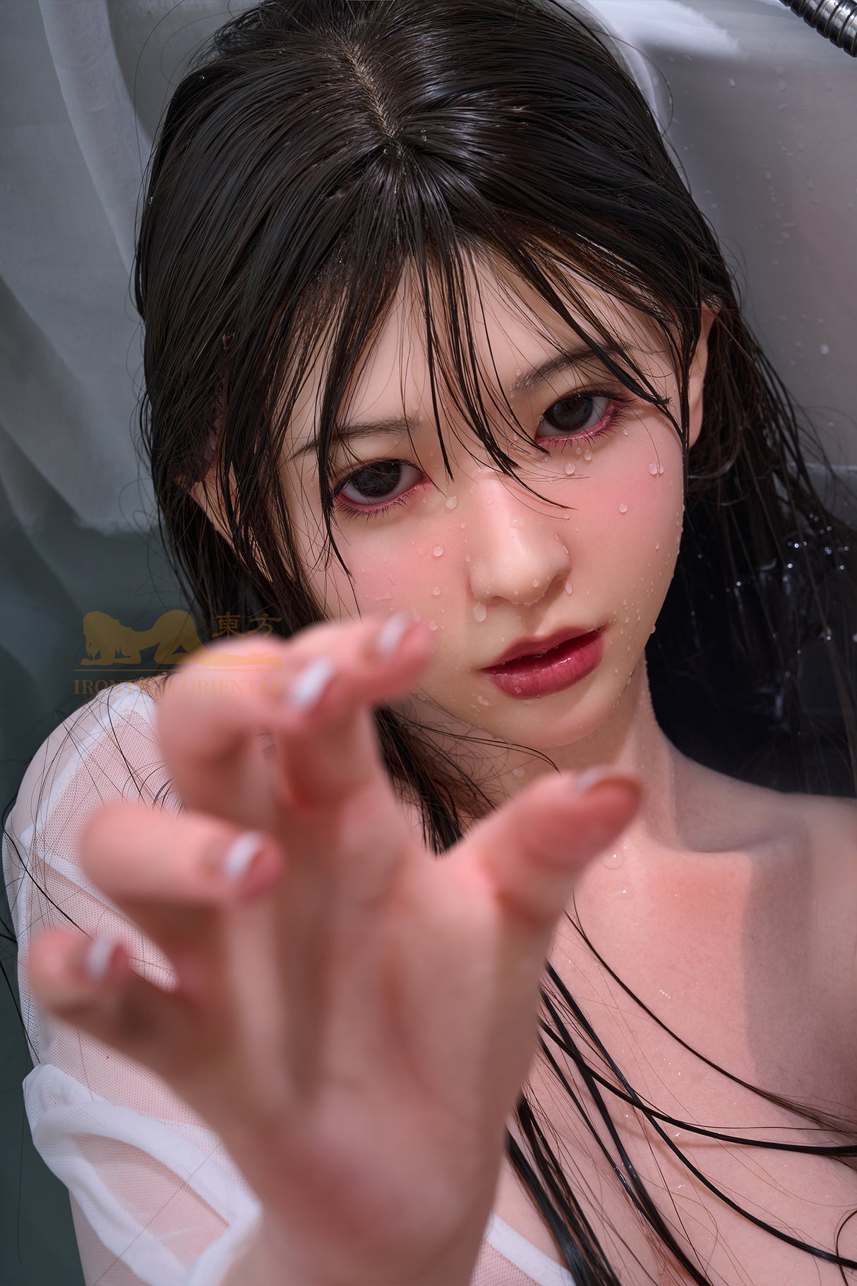 Irontech Japanese Sex Doll Lina 153cm A3 Silk Glow Realistic Body