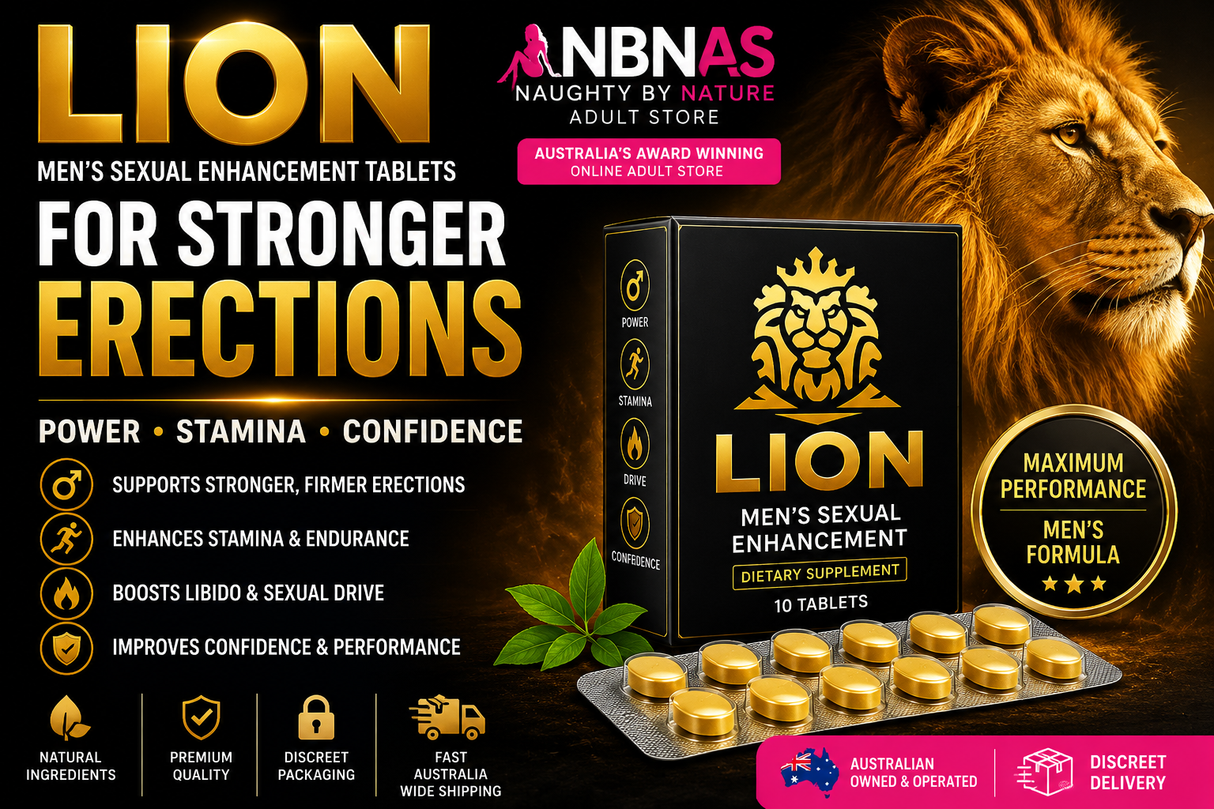 Lion Men's Sexual Enhancement Tablets For Stronger Erections