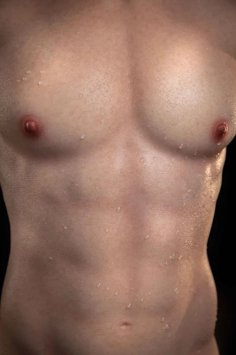 Chris Realistic Silicone Male Sex Doll Torso With Huge Dildo