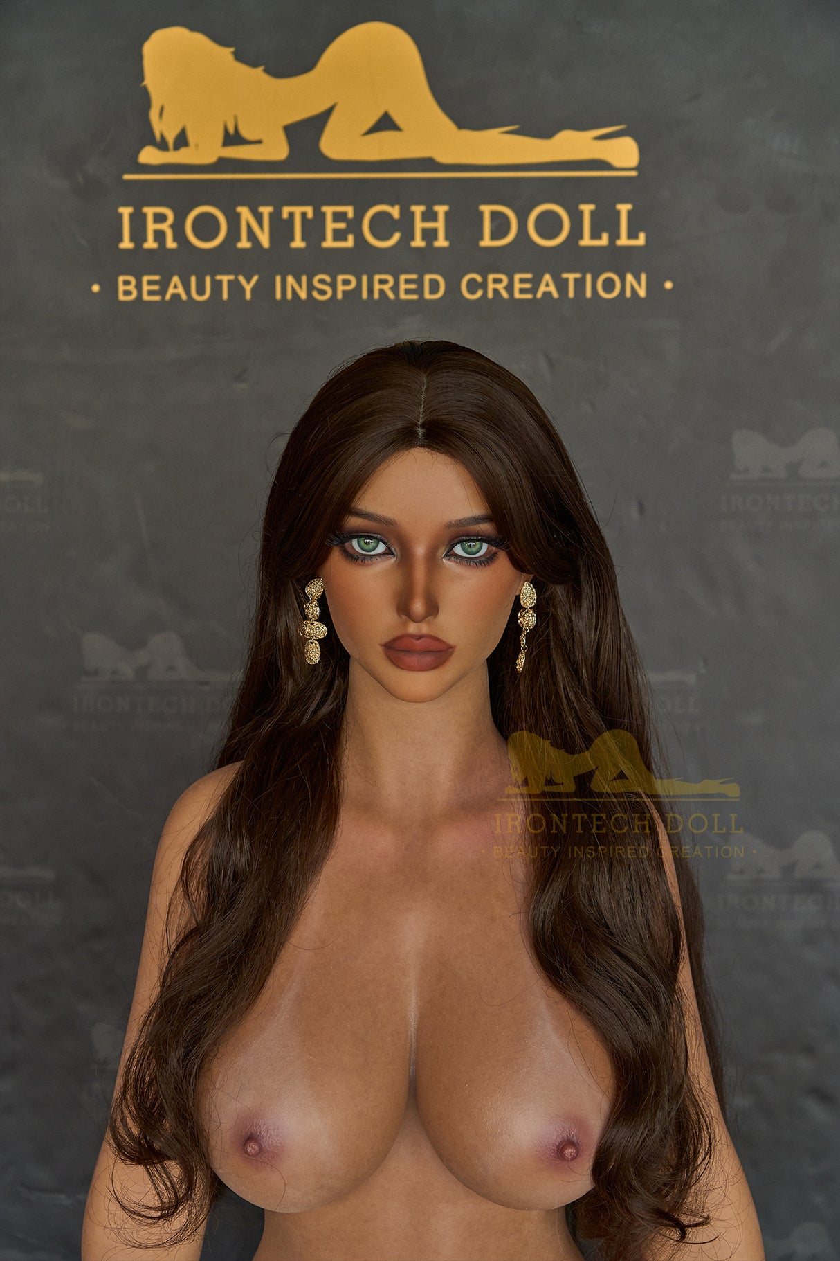Bailey 165cm Dark Tanned SM Queen Sex Doll With Realistic Features