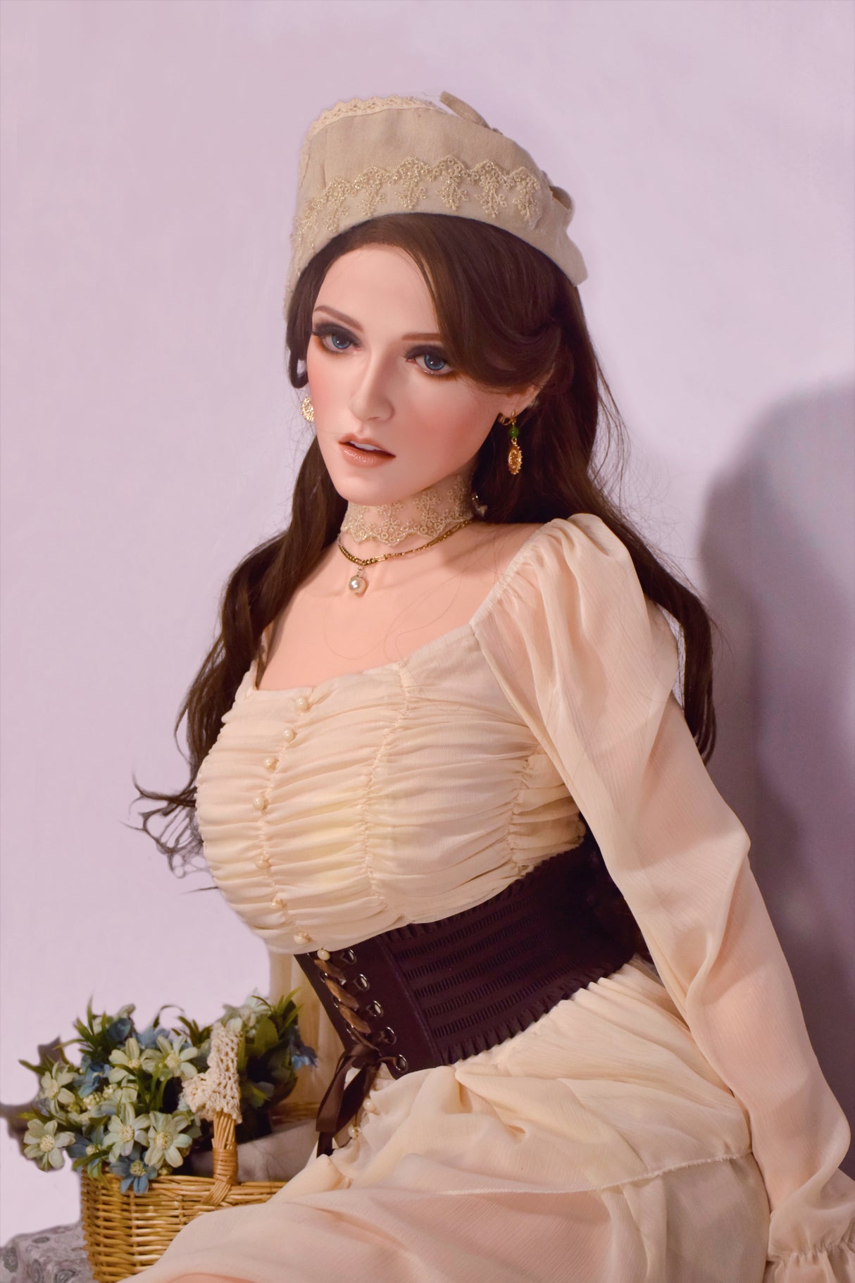 ElsaBabe 165cm (5ft5) Realistic Silicone Sex Doll Lena Davis