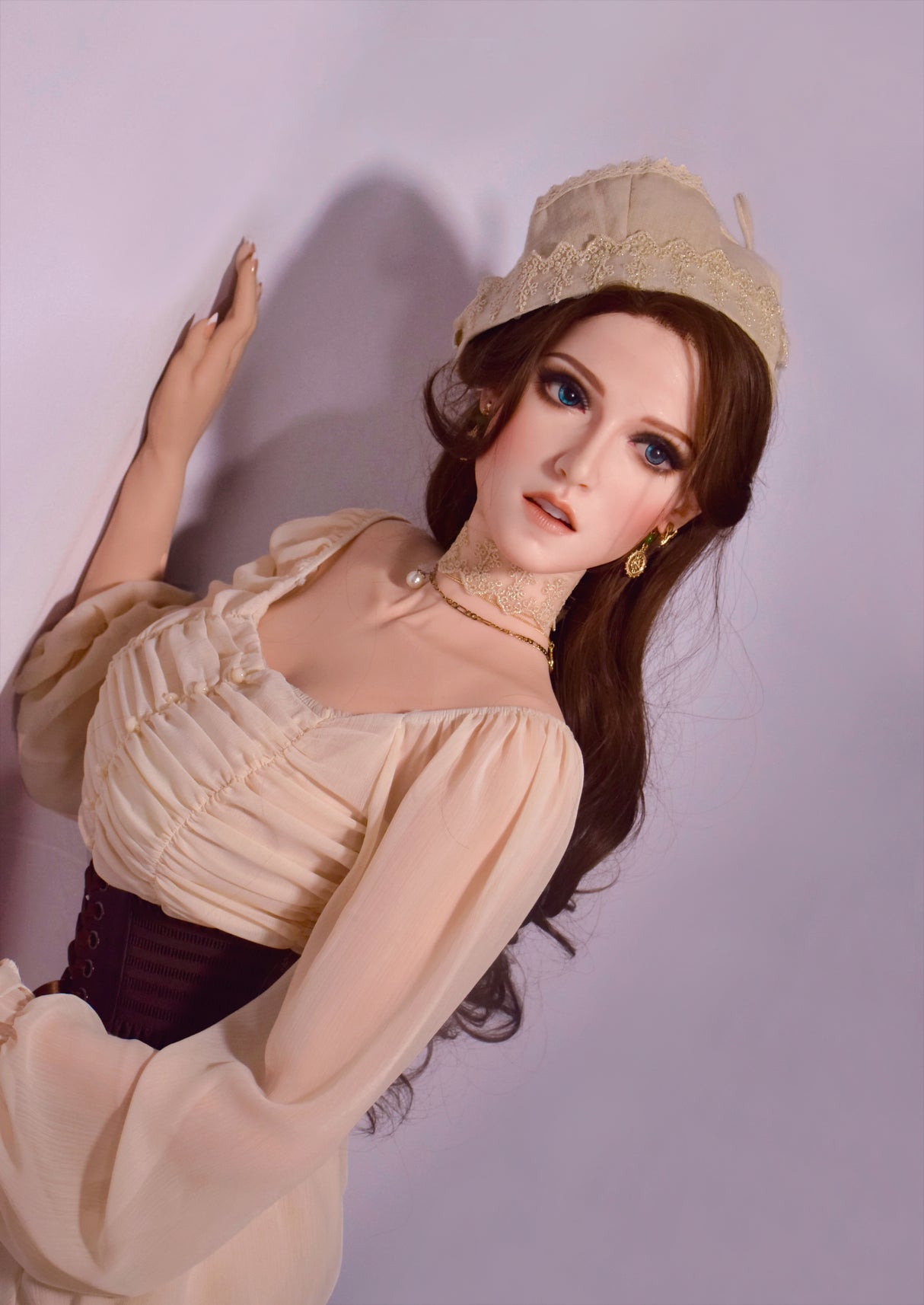 ElsaBabe 165cm (5ft5) Realistic Silicone Sex Doll Lena Davis