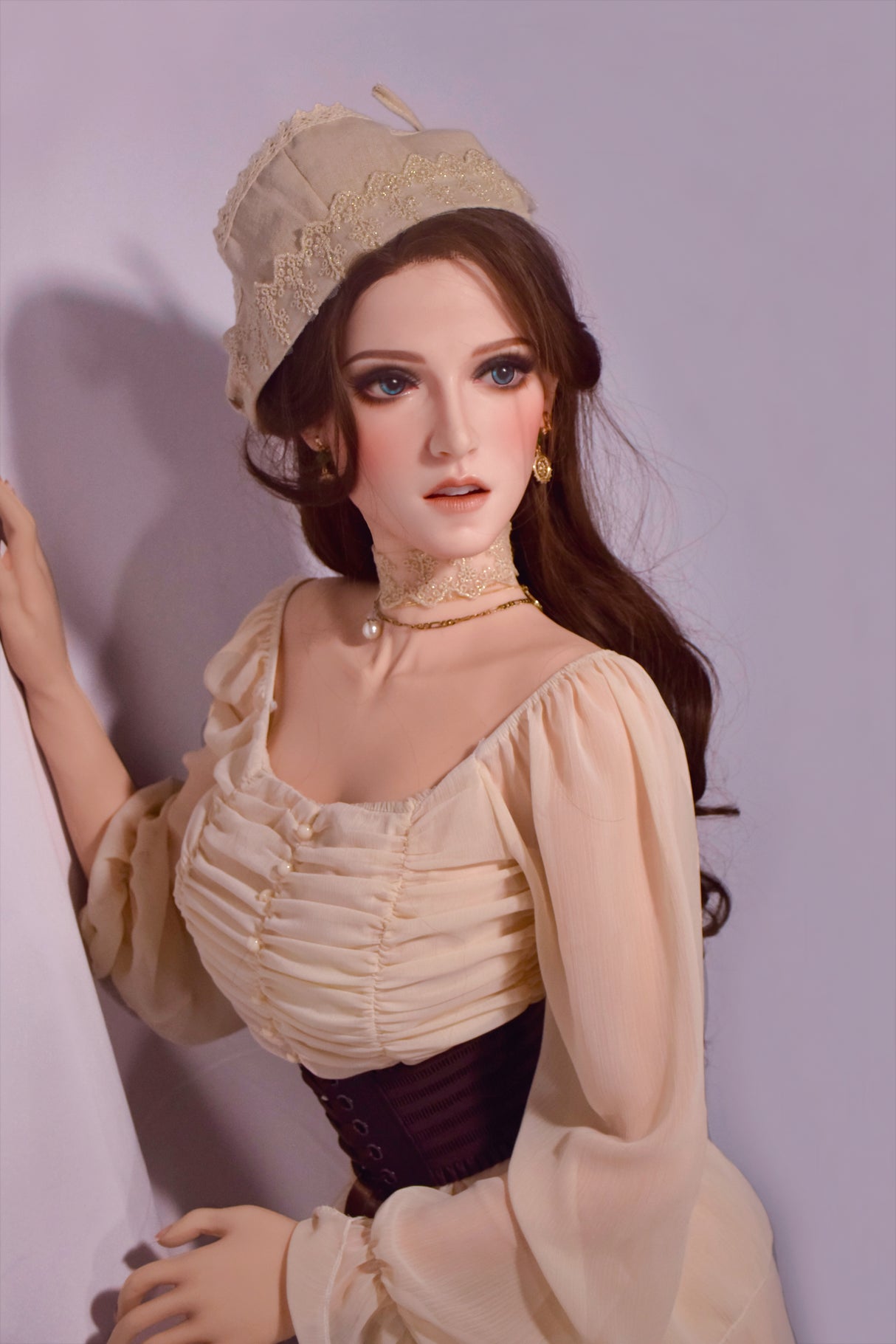 ElsaBabe 165cm (5ft5) Realistic Silicone Sex Doll Lena Davis