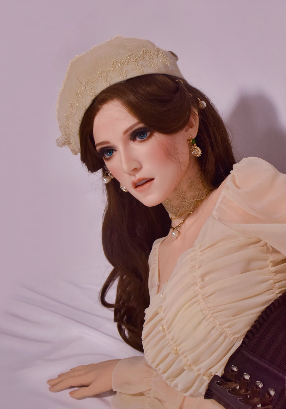 ElsaBabe 165cm (5ft5) Realistic Silicone Sex Doll Lena Davis
