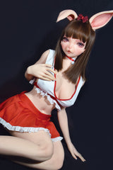 Aida Rina: 150cm/4ft11 Anime Silicone Sex Doll