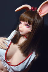 Aida Rina: 150cm/4ft11 Anime Silicone Sex Doll