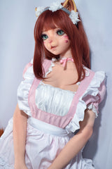 150cm (4ft11) Cute Anime Silicone Sex Doll Morikawa Yuki