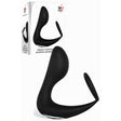 Adam & Eve Adam's Rechargeable Prostate Pleaser & C-Ring - Black USB Rechargeable Anal Plug with Cock Ring - Naughty by Nature Adult Store