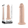 Evolved 7'' GIRTHY VIBRATING DONG LIGHT - Flesh 17.8 cm USB Rechargeable Vibrating Dong - Naughty by Nature Adult Store