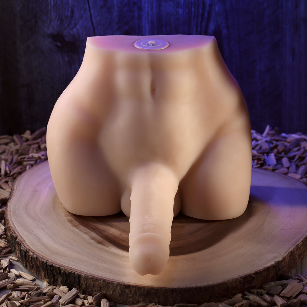 Evolved EASY RIDER LIGHT - Rechargeable Male Torso with Vibrating Penis