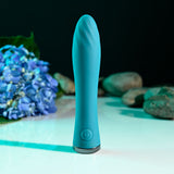 Evolved ULTRA WAVE - Blue 13 cm USB Rechargeable Mini Vibrator - Naughty by Nature Adult Store