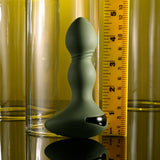 Evolved LIEUTENANT - Green 12.2 cm USB Rechargeable Vibrating Butt Plug - Naughty by Nature Adult Store