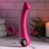 Evolved PLEASURE CURVE - Pink 19 cm Vibrator