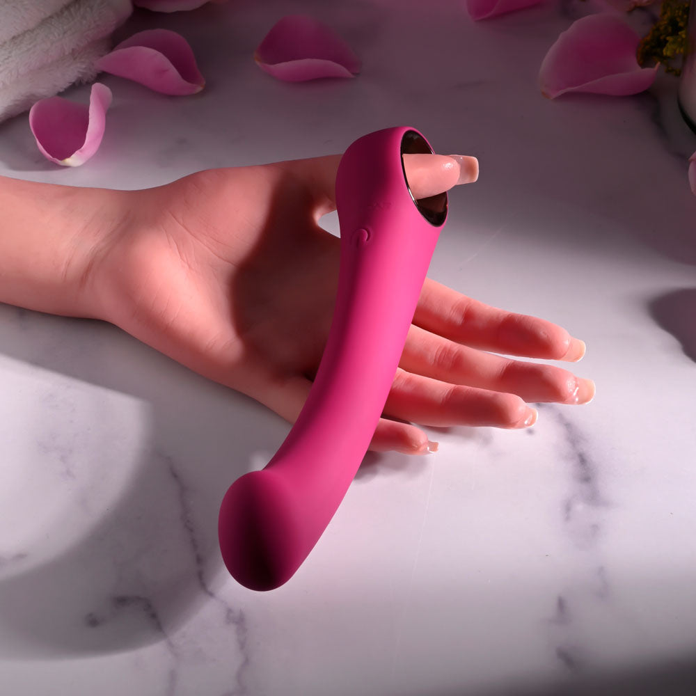 Evolved PLEASURE CURVE - Pink 19 cm Vibrator