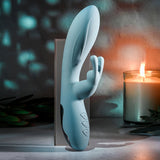 Evolved BOSS BUNNY - Baby Blue 20.1 cm Rabbit Vibrator