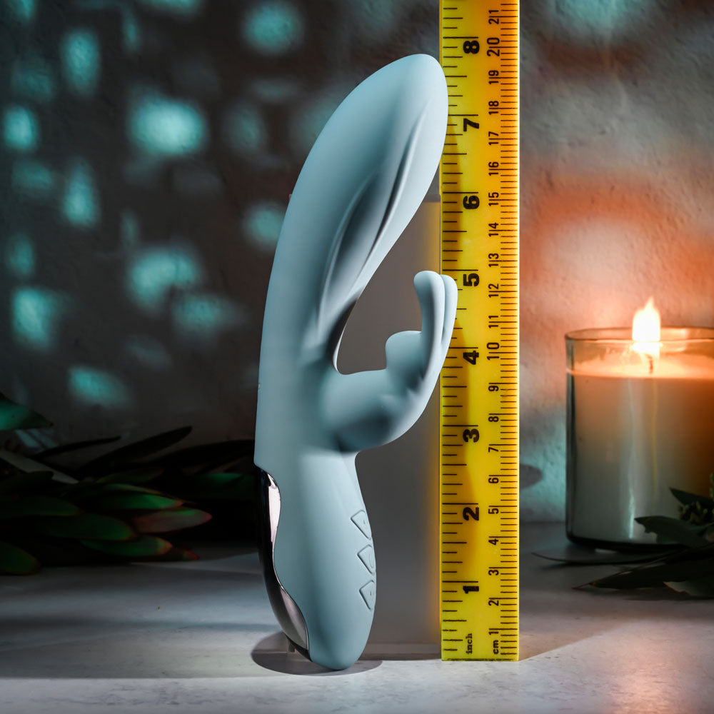 Evolved BOSS BUNNY - Baby Blue 20.1 cm Rabbit Vibrator