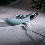 Evolved BOSS BUNNY - Baby Blue 20.1 cm Rabbit Vibrator