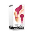 Evolved Frisky Finger - Burgundy Red USB Rechargeable Finger Stimulator - Naughty by Nature Adult Store