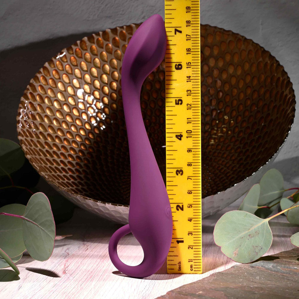 Evolved LOCHNESS G - Purple 19 cm USB Rechargeable Vibrator - Naughty by Nature Adult Store
