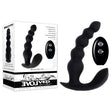 Evolved BEAD ME UP - Black 16.8 cm USB Rechargeable Vibrating Anal Beads with Wireless Remote - Naughty by Nature Adult Store