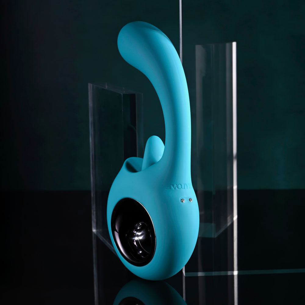 Evolved HOW MANY LICKS -  Vibrator with Flicking Stimulator - Naughty by Nature Adult Store