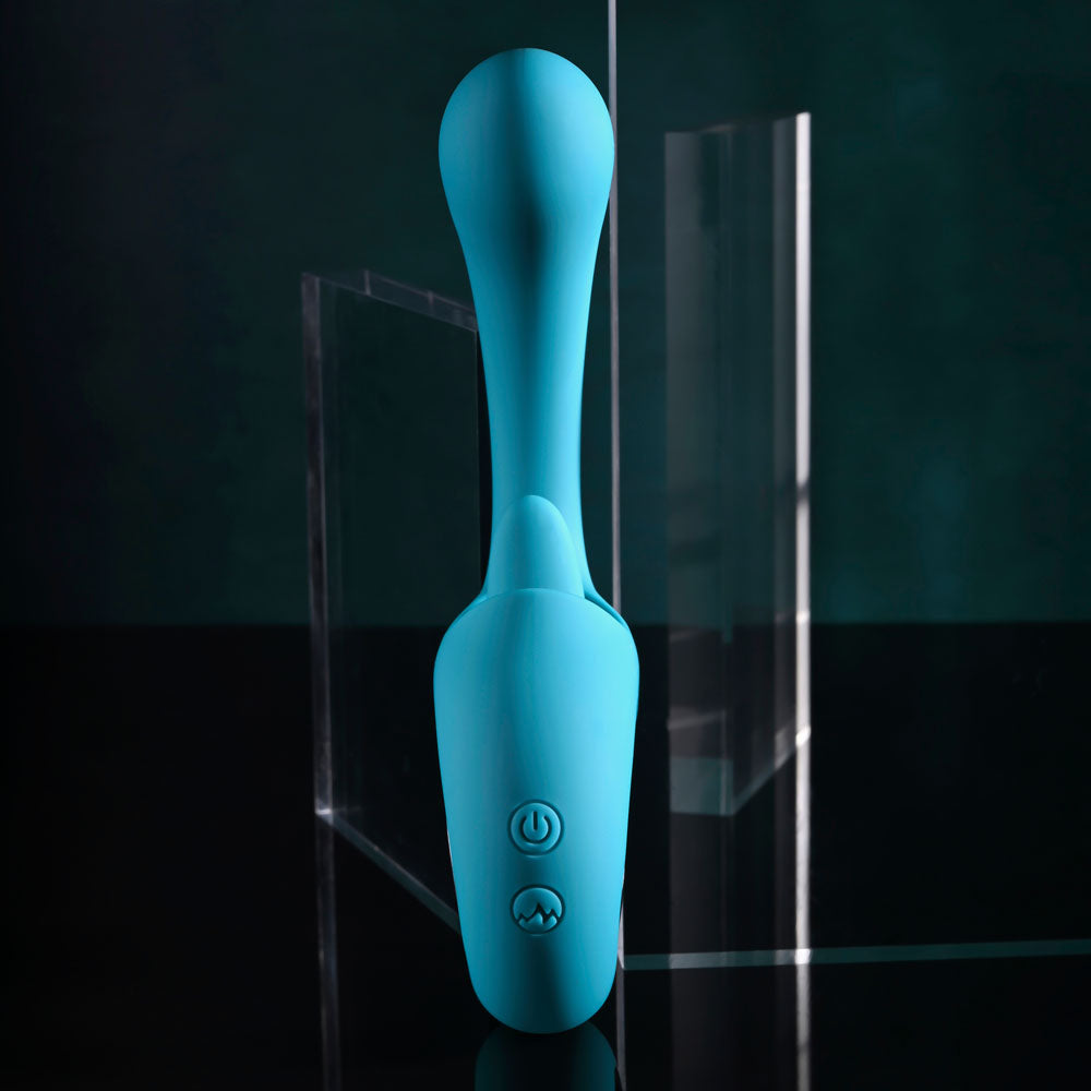 Evolved HOW MANY LICKS -  Vibrator with Flicking Stimulator - Naughty by Nature Adult Store
