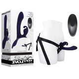 Evolved GIVING VIBES -  Vibrating Strap-On with Remote