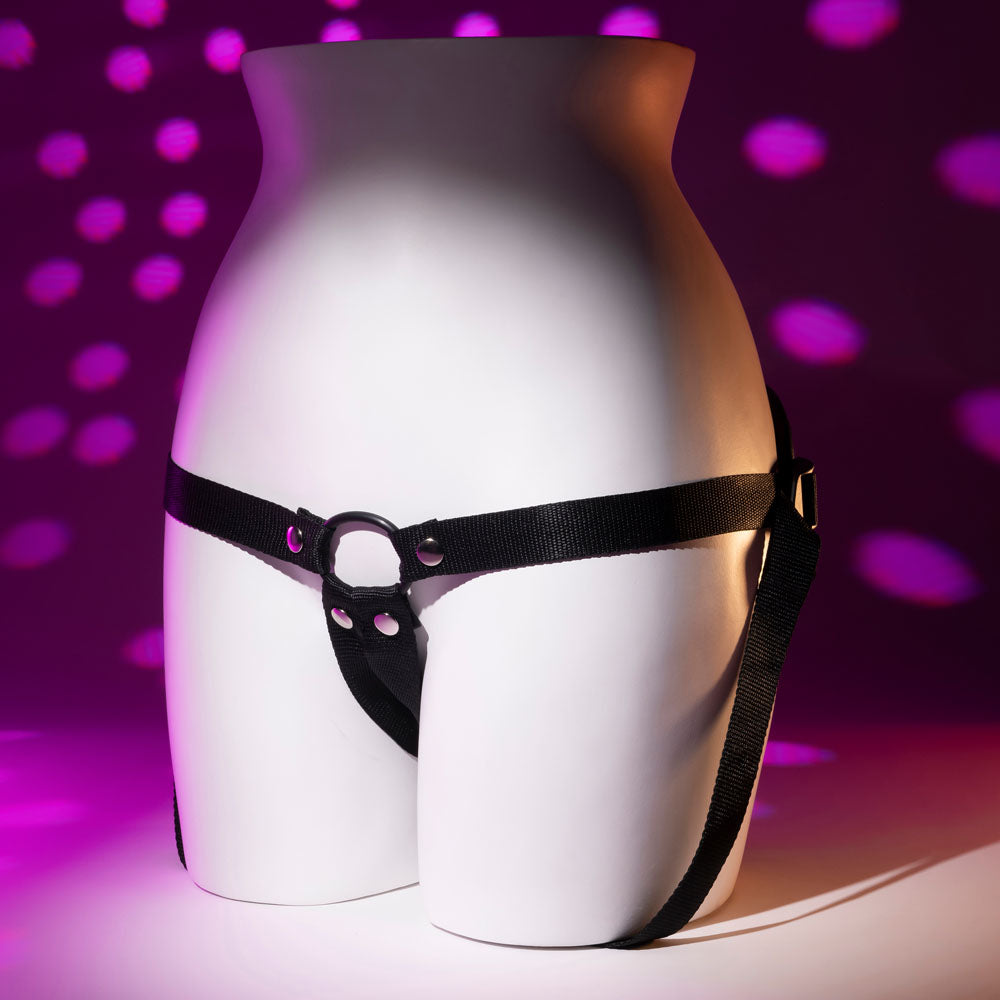 Evolved GIVING VIBES -  Vibrating Strap-On with Remote