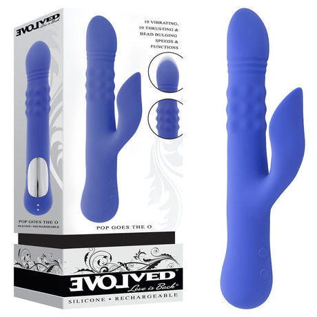 Evolved POP GOES THE O - Thrusting & Bulging Rabbit Vibrator