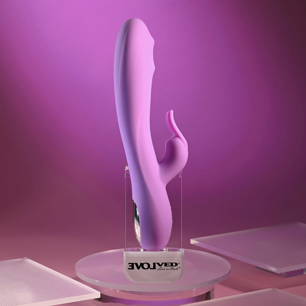 Evolved BEAD THE WAY - Pink Rechargeable Rabbit Vibrator
