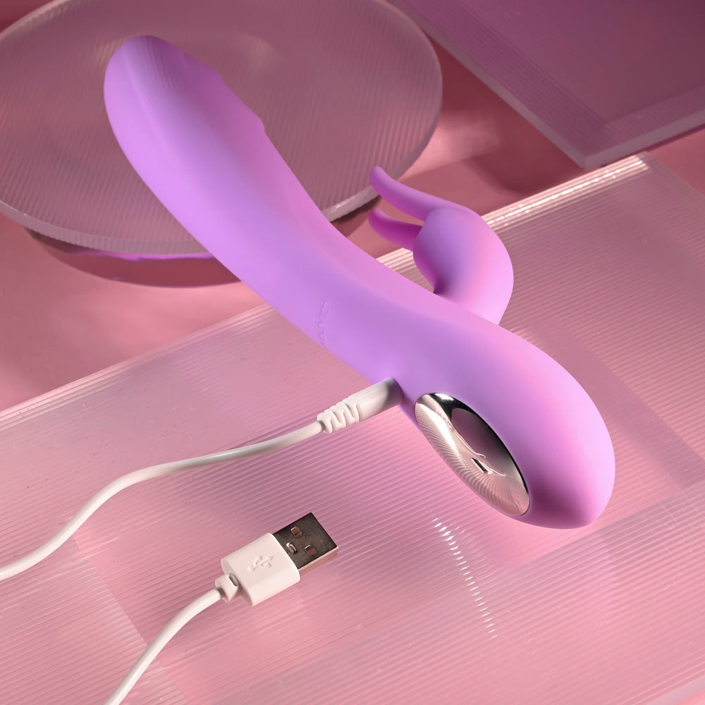Evolved BEAD THE WAY - Pink Rechargeable Rabbit Vibrator