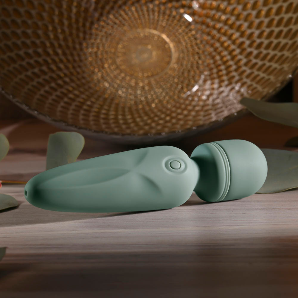 Evolved RUMBLE WAND - Olive Green Mini Massage Wand