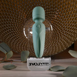 Evolved RUMBLE WAND - Olive Green Mini Massage Wand